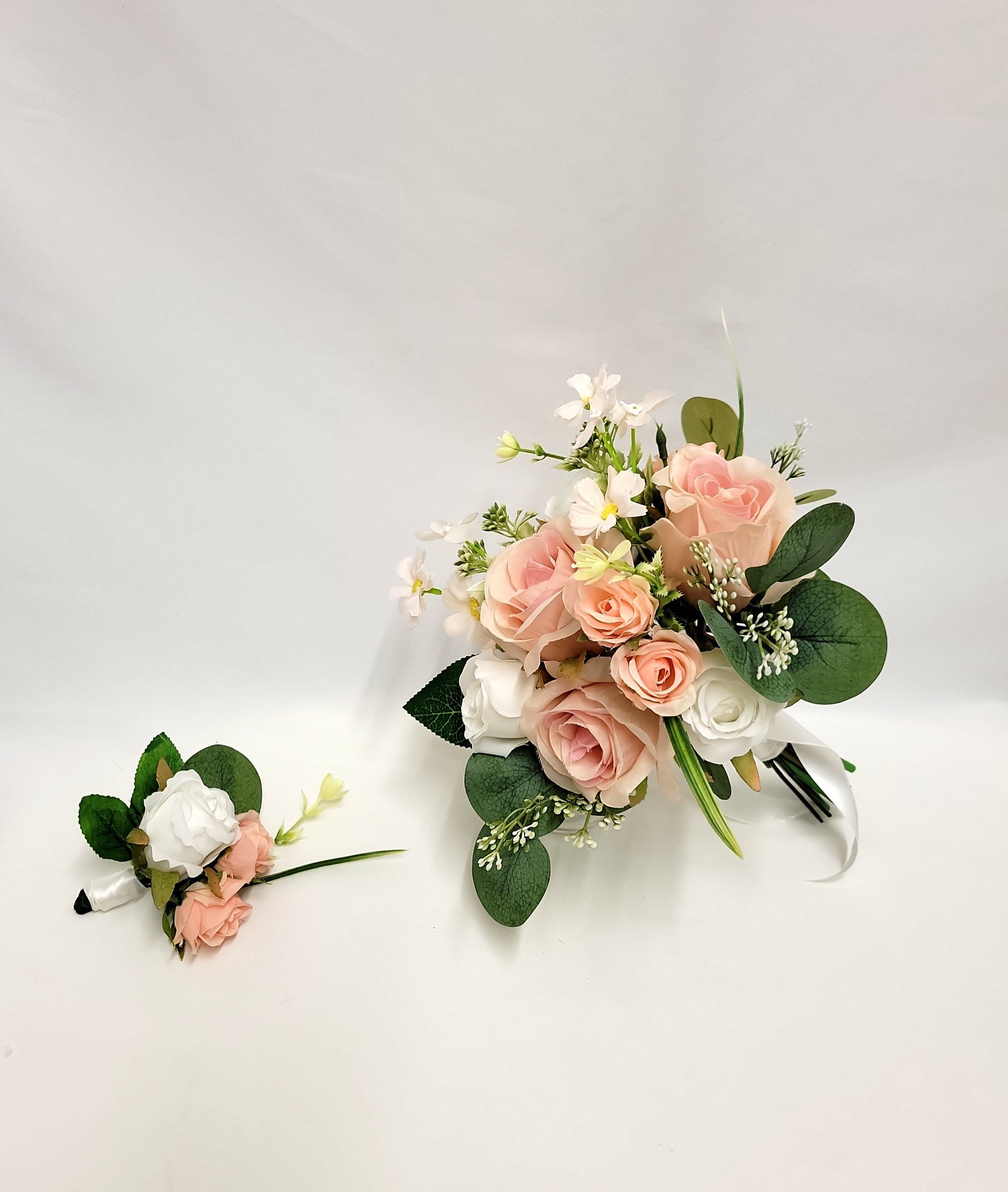 Vintage Pink Bridesmaid Bouquet