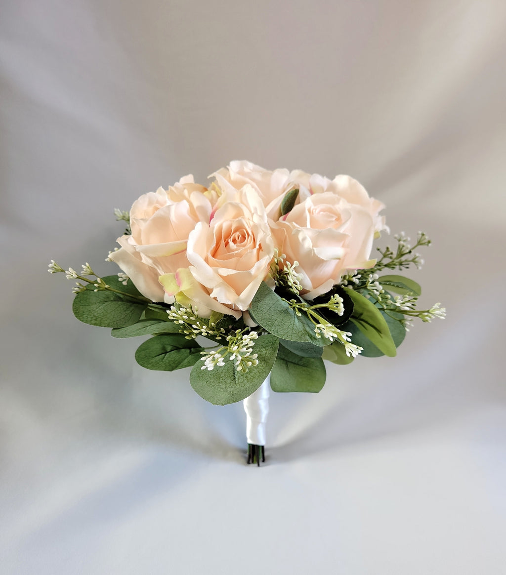 Pale Pink Bridesmaid Bouquet