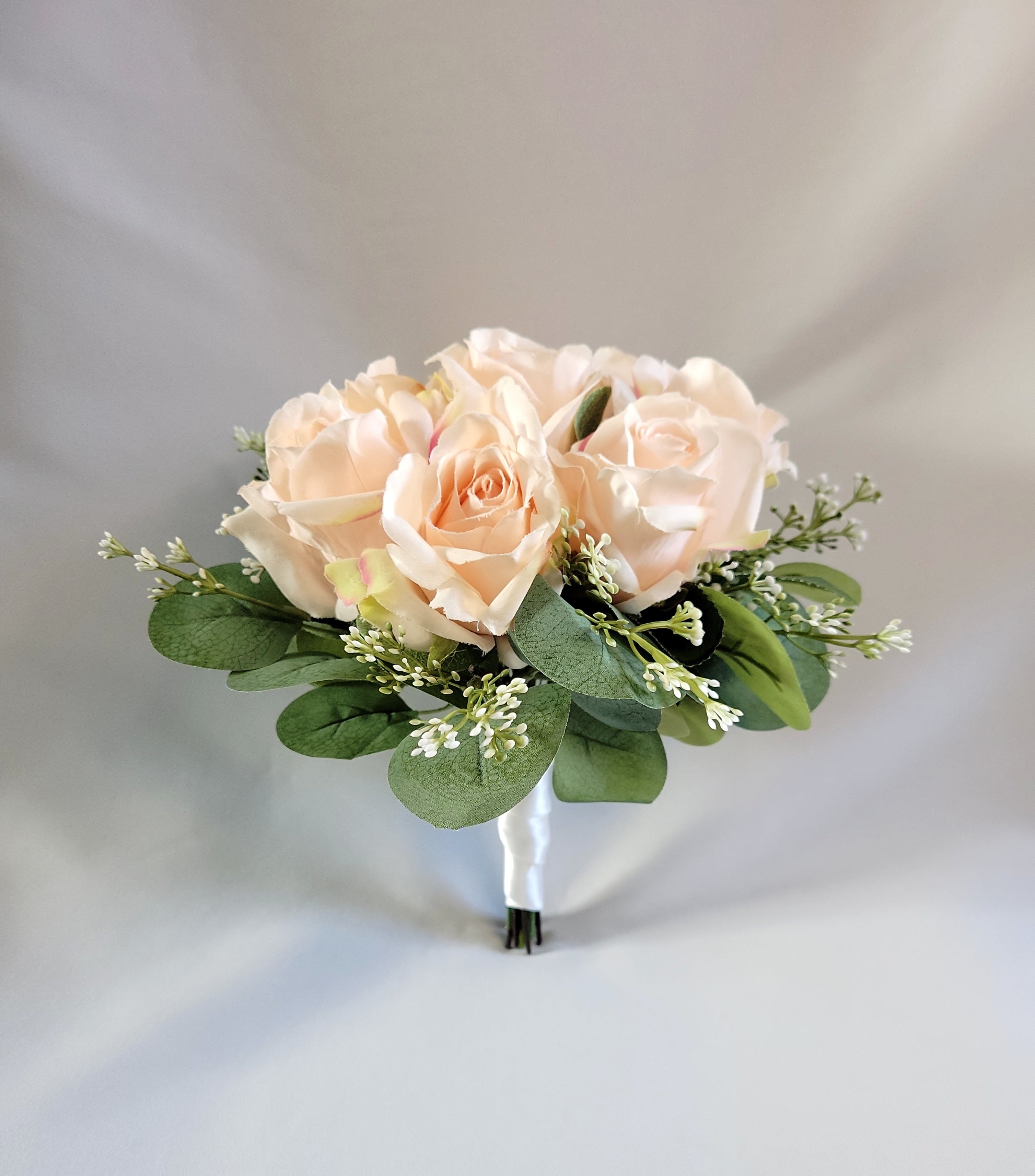 Pale Pink Bridesmaid Bouquet