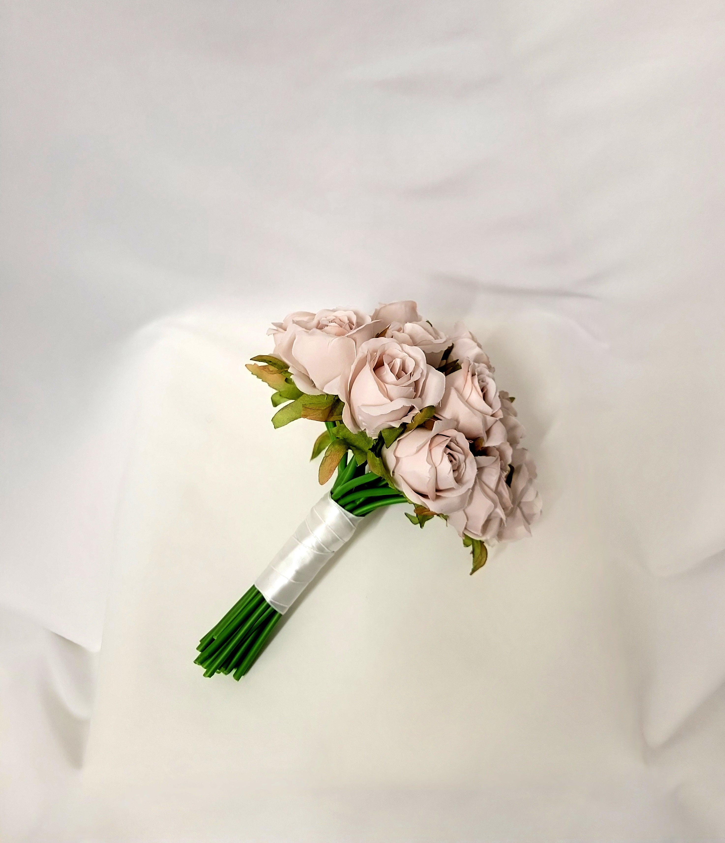 Pink Rose Bridesmaid Bouquet