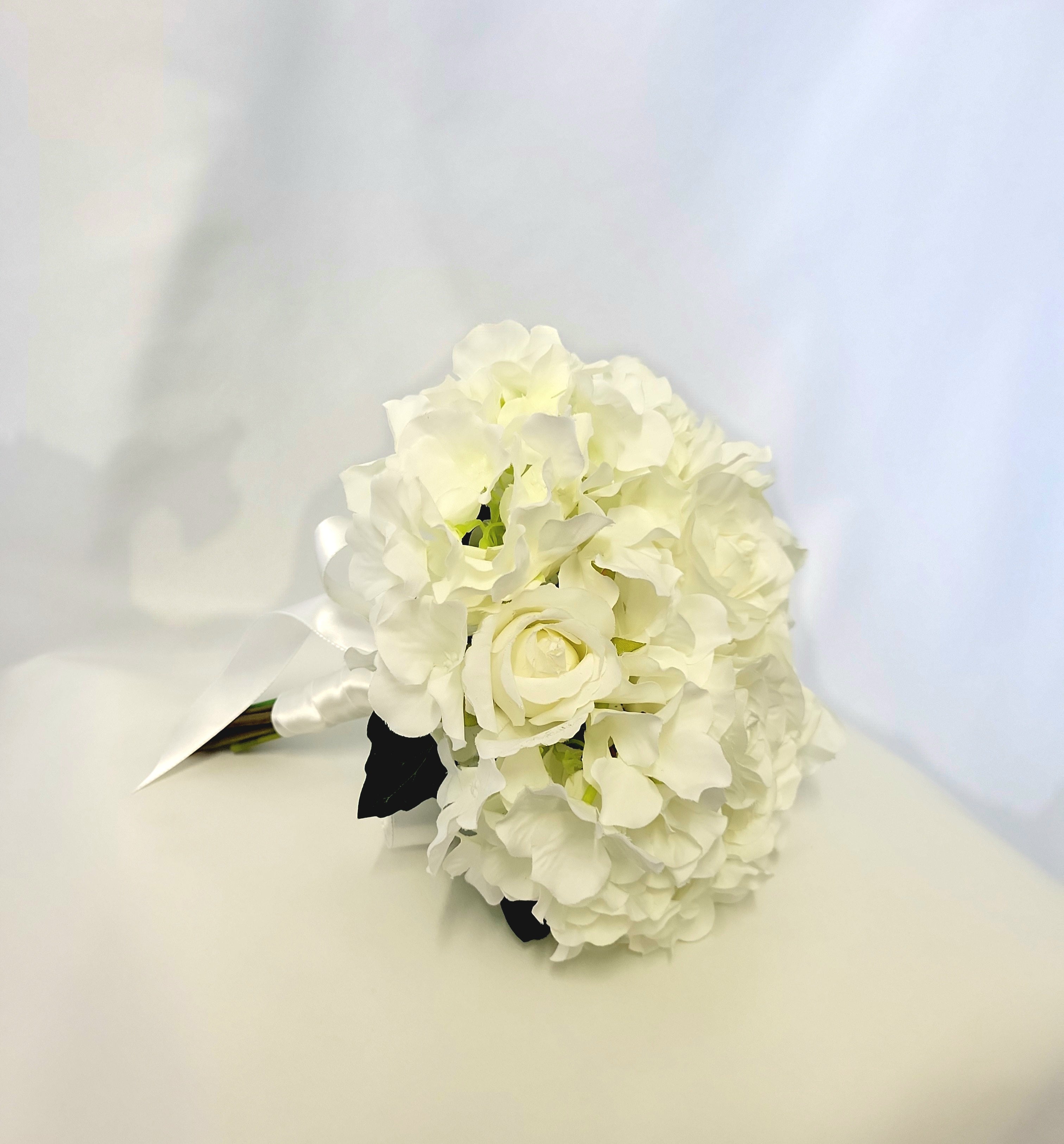 White Hydrangea Bridal Bouquet