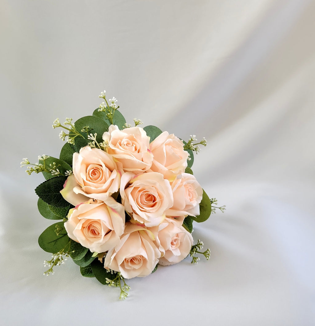 Pale Pink Bridesmaid Bouquet