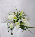 White Cala Lily Bridal Bouquet