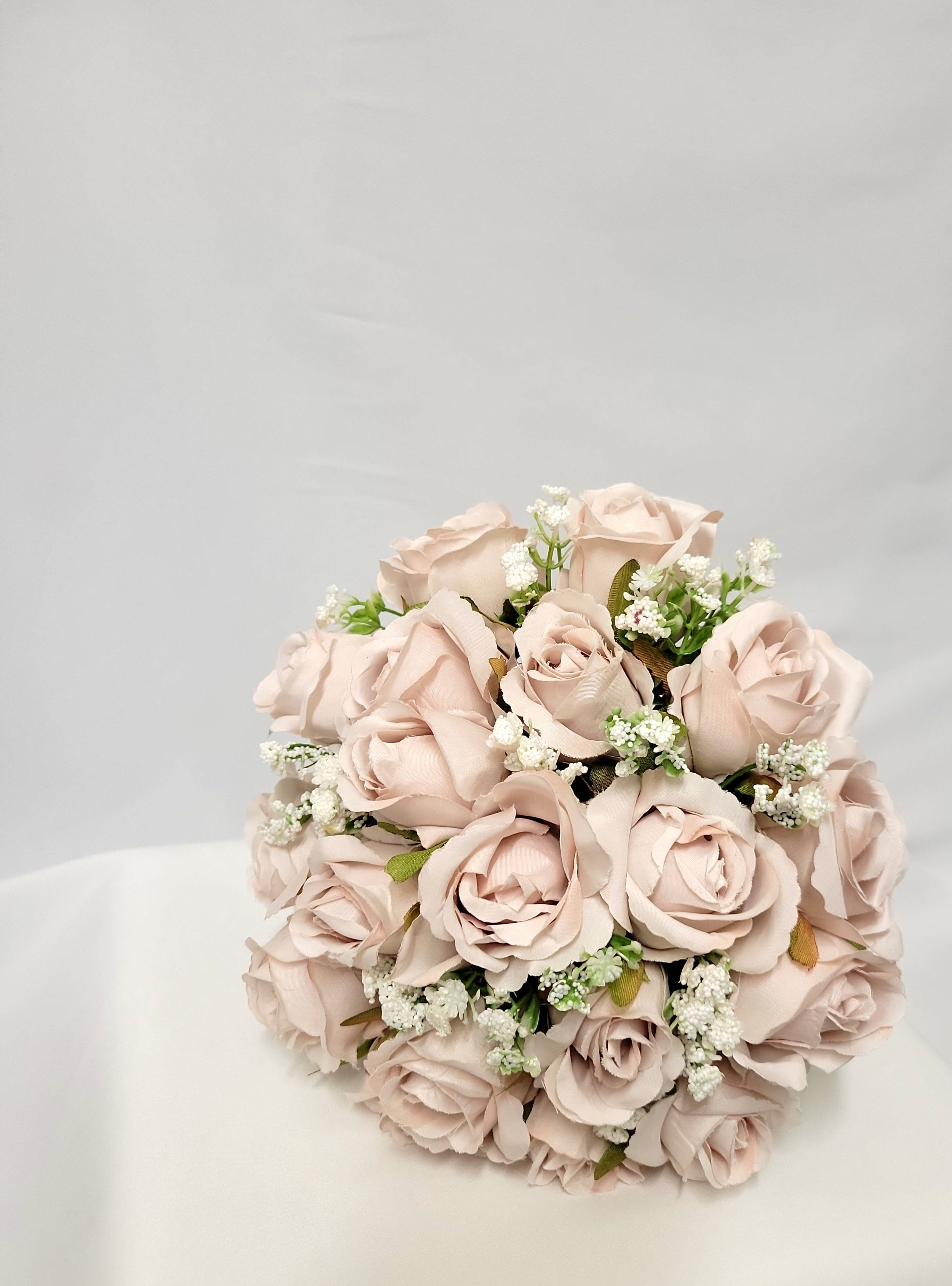 Pink Rose Bridesmaid Bouquet